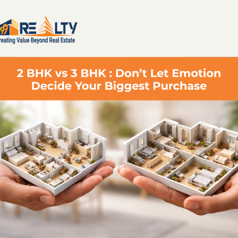 2BHK or 3BHK? How to Choose the Right Home Without Regret